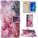 Produktbild Ooboom® Samsung Galaxy J7 2016 Hülle Flip Folio PU Leder Schutzhülle Handy Tasche Brieftasche Case Cover Stand für Samsung Galaxy J7 2016 - Sterne