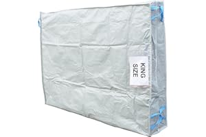 SACKMAKER Mattress Moving Bag - HEAVY DUTY - Choose your SIZE - Thick Industrial Grade Mattress Bag with Handles - Mattress Storage & Moving Bag (King)