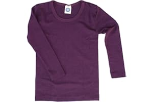 Cosilana, Kinder Unterhemd Langarm, 70% Wolle (kbT), 30% Seide