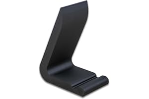 Naturalspring ® Schallplattenständer | Minimalistisch, Retro | LP Aufsteller, Vinyl Aufbewahrung (Schwarz)