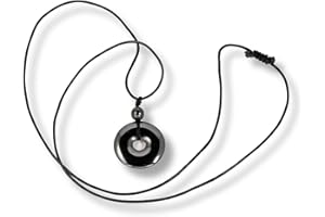 AIMANTIX - Pendentif Hématite Magnétique - Pour Hommes Et Femmes - Allie Les Vertus Des Minéraux Et Des Aimants - Déstressant Naturel