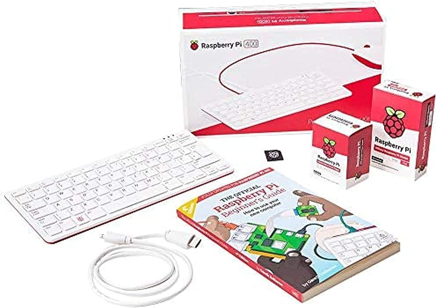 Raspberry Pi 400 Desktop Computer Kit (UK layout)