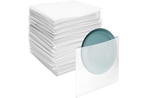 YYWEi 100Stk Schaumstoffverpackung Schaumfolie Verpackungsmaterial Verpackung Kissenschaumbeutel Luftpolsterfolie Schaum Beutel für Umzug Lagerung Umzugskartons