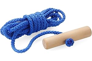 ‎TK GRUPPE TIMO KLINGLER TK Gruppe Timo Klingler Sportyfits® Schlittenseil Seil Zugseil 1,50 mtr 150 cm Schlaufe Meter Zugleine für Schlitten und Rodel im Winter, Kinder (Mengenauswahl)