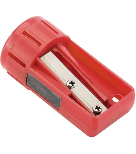 6 Temperamatite Portatili Colorati Per Matite Da Falegname E Scuola - 2