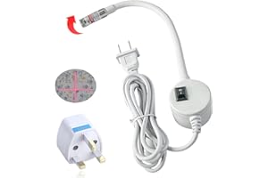 GENERIC Laser Guide for Sewing Machines - Adjustable Dot/Straight Line/Crosshair Projection Quilting Light, Precision Alignment Tool with 360° Positioning for Embroidery Patchwork (Red,Cross style)