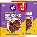 Yogabar Pancake Mix, Chocolate Pan Cake Mix Powder, 0 Maida, 0 Preservatives, Goodness of Jowar, Oats, Bajra, Ragi, Healthy B