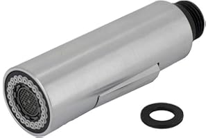 BLUEWATER ARMATUREN BLANCO BEDIENTEIL BRAUSEKOPF MIT DICHTUNG EDELSTAHL FINISH NF GALVANISCH, EDELSTAHL FINISH, 119394 Für Blanco Wasserhahn Hochdruck