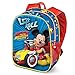 Produktbild Karactermania Mickey Mouse Racers-3D Backpack (Small) Kinder-Rucksack, 31 cm, 8.5 liters, Blau (Blue)