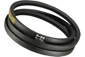 Kozelo A-54 Guida Cinghia trapezoidale - Cinghia Trapezoidale [54-" Interno Circonferenza] Cinghie Sezione A Gomma Guida Cintura Avvolta per Trasmissione Usa