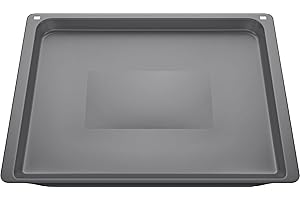 Siemens HZ631070 / universelles Backblech/ emailliert / 37,5 × 45,5 × 3 cm (L × B × H) / spülmaschinengeeignet / robust / kratzunempfindlich / anthrazit