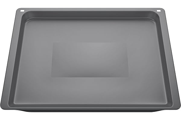 Siemens bakplåt 30 x 455 x 375 mm diskmaskinssäker HZ631070 | Emaljerat stål, lämplig för ångkokning, passar i en ugn (60 cm), bakningen är lätt att ta bort
