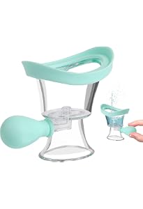 BRBASAP Augenspülbecher-Set Aus Silikon - 4-teilig Mit Aufbewahrungsbehälter Für Müde & Trockene Augen