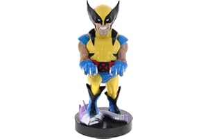 CABLEGUYS Cable Guys - Marvel Comics Wolverine Gaming Accessories Holder & Phone Holder for Most Controller (Xbox, Play Station, Nintendo Switch) & Phone