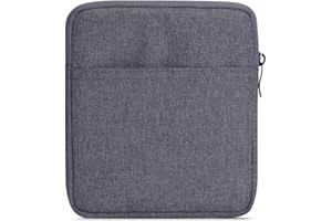 XKUN Kindle Oasis [7 Pouces] Sac en Toile de Couleur Unie Housse imperméable et résistante à lusure