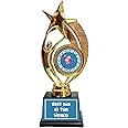 Family Shoping Plastic Alloy Best Dad in The World Trophy Medal Award Birthday Gift