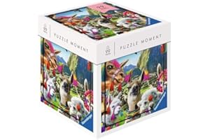 Ravensburger - Puzzle Adulte - Puzzle Moment 99 p - Lamas - 16536