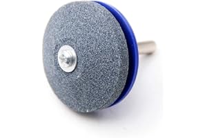 Llzzy Affilacoltelli per Affilare la Lama del Tosaerba Universale Multi-Sharp Rotary Tosaerba Affilare per Trapano a Mano Trapano Elettrico Blu