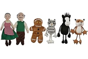 The Puppet Company - The Gingerbread Man Story Finger Puppet Set