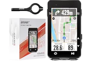 iGPSPORT iGS630S Ciclocomputador Bicicleta GPS Bicicleta para Ciclismo, Corrección de la Desviación del Rumbo Alto 45h Batería de 2,8’’ Pantalla LCD en Color Admite BLE5.0/Ant+, IPX7