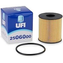 UFI Filters Filtro Olio 25.128.00 – Ricambio Auto Per Alfa Romeo, Fiat, Lancia E Chrysler, Dimensioni 65x99 Mm