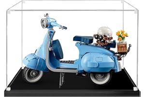 icuanuty Espositore in acrilico modello/vetrina per display da collezione, protezione antipolvere con base per posizionare liberamente giocattoli, 40 x 20 x 25 cm-10298