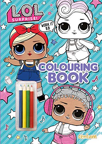 Preisvergleich Produktbild LOL Surprise! Colouring Book with Pencils
