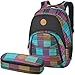 Produktbild DAKINE 2er SET Laptop Rucksack Schulrucksack Freizeitrucksack EVE + SCHOOL CASE Mäppchen Libby