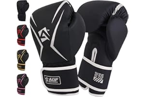 ‎AQF AQF Boxhandschuhe, Boxsack Handschuhe Herren Frauen, MMA Handschuhe Sandsäcke, Boxhandschuhe Kinder Für Kickboxen, Muay Thai, Kampfsport Boxing Gloves 4 6 8 10 12 14 16 Oz
