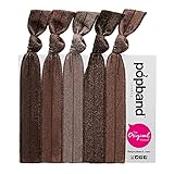 Popband Ponytail Holders, Cocoa