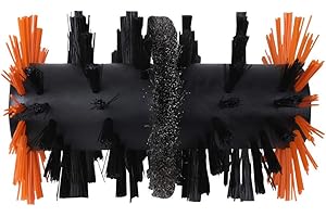 WORX WA0293 szczotka do fug z twardego drutu strumieniowego do akumulatorowego czyszczenia powierzchni WG441E, nadaje się do czyszczenia fug i chwastów, oryginalna część zamienna, łatwy montaż bez