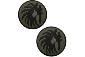 Ohrong Toppa della Legione Straniera Francese della Legione Etrangere Francia Ricamata Cucire su Airsoft Emblema Tattica Bracciale Chiusura Distintivo