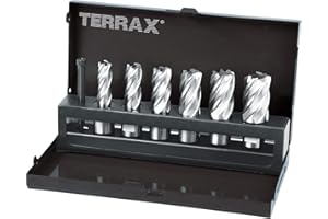 TERRAX by RUKO Kernbohrer-Satz HSS 7tlg. - A108820