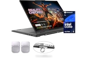 ‎LENOVO Lenovo Yoga 7i 2-in-1 Laptop, 16 Zoll 2K Touchscreen, Core i7-1355U, 16GB LPDDR5X, 1TB SSD, 300 Nits, Hintergrundbeleuchtung, TB4, HDMI 2.1, FP, WiFi 6E, Webcam