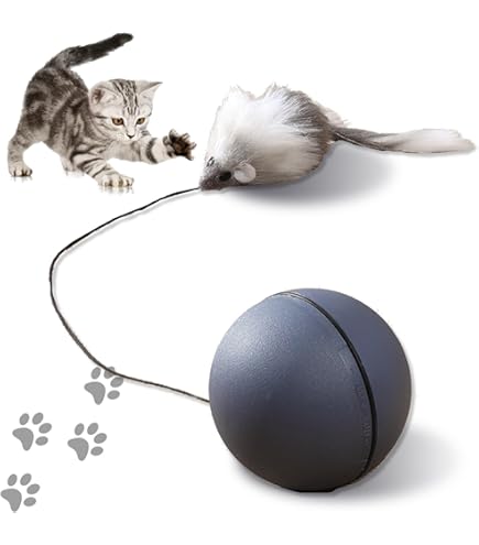 Cat Toys Pelota Interactiva Para Gatos Movimiento Automático,