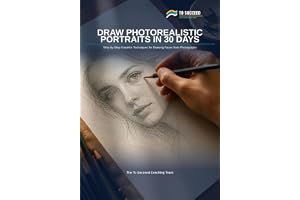 Draw Photorealistic Portraits in 30 Days: Step-by-Step Graphite Techniques for Drawing Faces from Photographs — A Beginner's