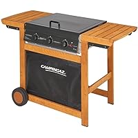Campingaz Grill Barbecue A Gas A Tre Bruciatore 14 Kw, Nero Marrone, 128 x 59 x 89 cm