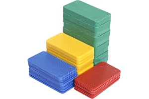 40 st plastkilar och distanser, 75 x 40 x 1,5–10 mm, för kakelläggning