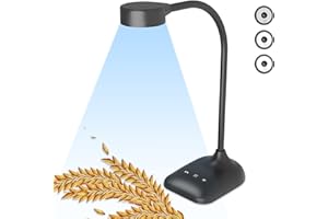 THUSTAND Visualiser for Teaching, USB Document Camera, PC Viewers for Classroom with LED Light, Auto Focus, Image Invert, Fold, for Mac OS, Windows, Chromebook, for Distance Learning, Draw Online