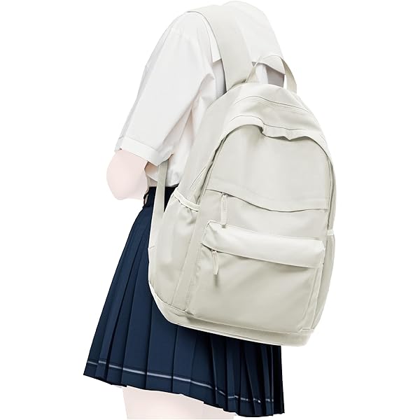 VECAVE Schulrucksack Damen - Leichter 14 Zoll Laptop Rucksack Wasserabweisend