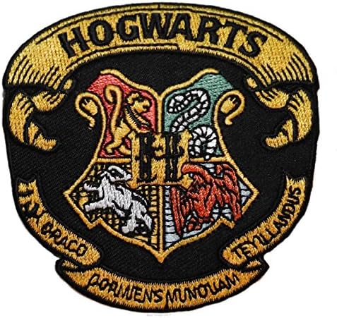 Main Street 24/7 Harry Potter Hogwarts Crest Patch - House Of Hogwarts