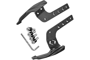 BBAUER Bracciolo Per Benelli Leoncino800 CNC Moto Passeggero Maniglia Di Sostegno Posteriore Maniglia Per Sedile Maniglia Per Barra Di Sostegno (Color : Black)