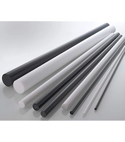 POM-C Rundstab Schwarz – 8 Mm Ø, 1000 Mm Länge, Hochfest, Gleitfähig, Für Drehen & Fräsen