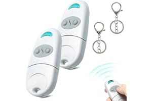 AOUZOVLI 2 Pcs Telecomando Cancello Universali Came Top 432NA, Trasmettitore Portachiavi Portatile Garage Door Remote Control per 433 MHz CAME TOP 432NA/432EE/432 EV/432 M