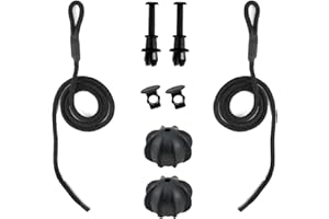 LESEOGYE 2 Pcs Car Parcel Shelf String Universal Rear Trunk Parcel Shelf Holding Cord, Tonneau Cover Strap Cord Hanging Rope Car Accessories