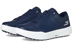 Skechers Go Golf Drive 6 Arch Leather Relaxed Fit Spikeless Golf Shoe, Scarpe da Ginnastica Uomo