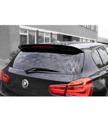 Aileron Arrière Pour BMW Série 1 F20/F21 | Spoiler Coffre Noir ABS - Style Sportif Pour 116i, 120i, M135i, Etc. - 4