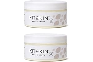 Kit & Kin Magic Salve Universal Baby Balm 2 x 100ml | Hypoallergenic Moisturising Balm with 100% Natural Ingredients | Soothes & Protects Delicate Skin