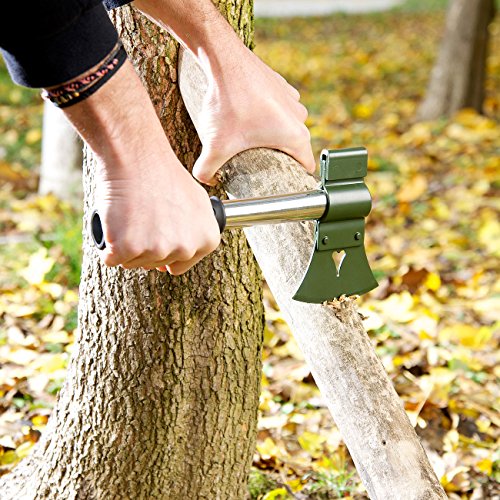 Semptec Urban Survival Technology 6in1-Multi-Werkzeug-Spaten für Outdoor mit Messer, Säge, Beil & Co. - 9