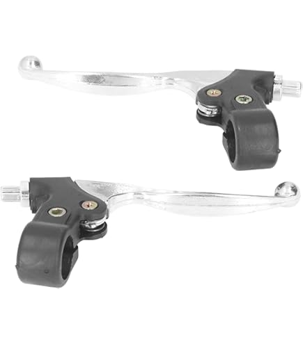 Leva Freno A Mano Doppia HuoPu Per Mini Moto, Quad, Pit Bike, ATV - Per Manubri 22mm - Foto 2